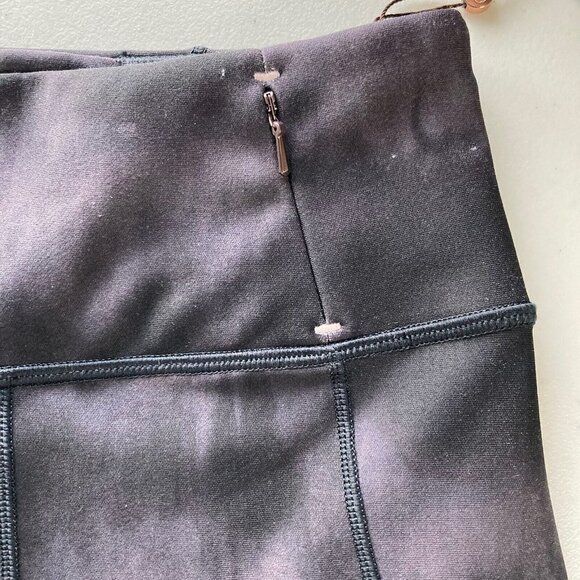 Calia Women’s Essential High Rise Bermuda Bike Shorts Ocean Washed Black X Small - Picture 3 of 12